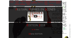 Desktop Screenshot of femmesenscenes.com