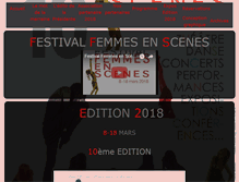 Tablet Screenshot of femmesenscenes.com